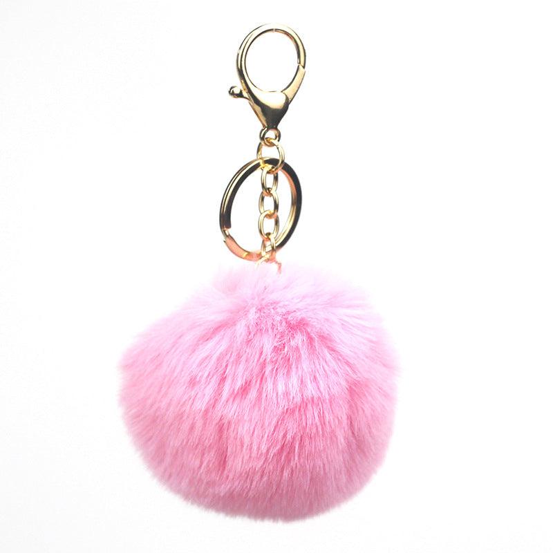 Plush Pompon|DIY Combo|Devise a self-defense keychain that's uniquely yours. - keychaincop