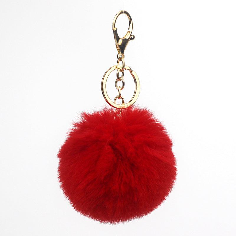 Plush Pompon|DIY Combo|Devise a self-defense keychain that's uniquely yours. - keychaincop