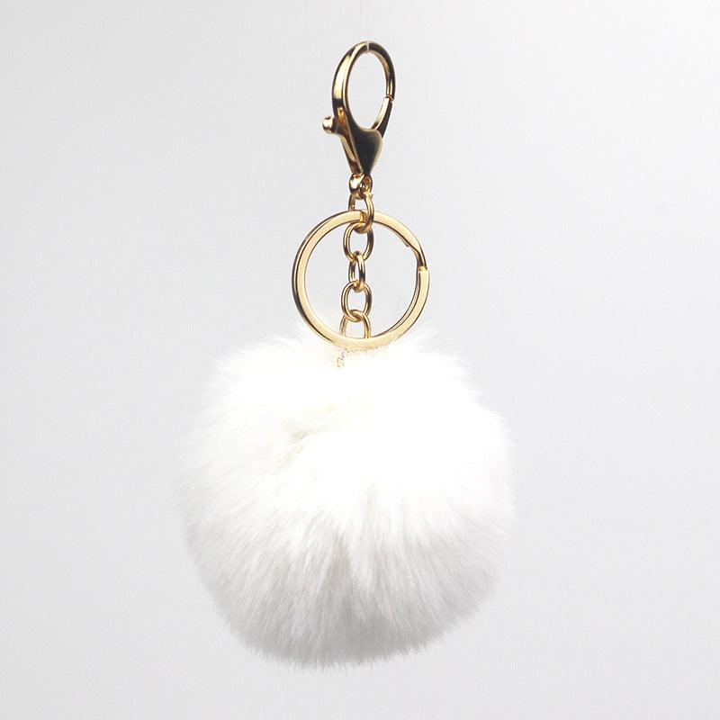 Plush Pompon|DIY Combo|Devise a self-defense keychain that's uniquely yours. - keychaincop