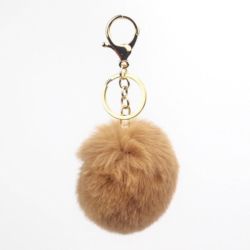 Plush Pompon|DIY Combo|Devise a self-defense keychain that's uniquely yours. - keychaincop