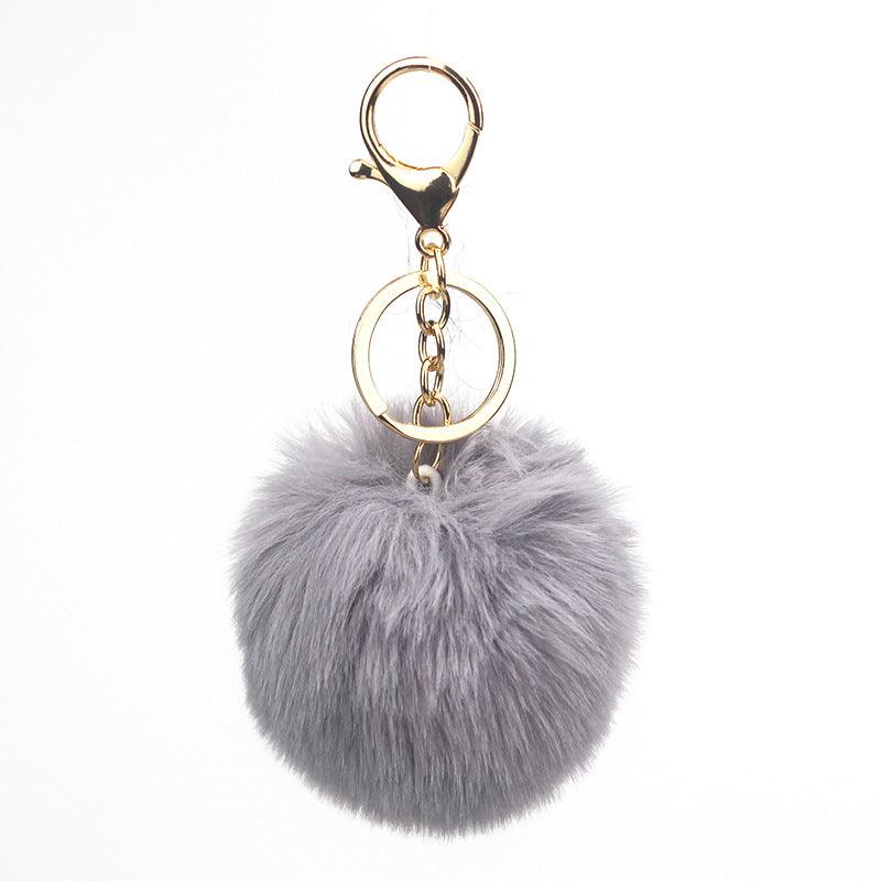 Plush Pompon|DIY Combo|Devise a self-defense keychain that's uniquely yours. - keychaincop