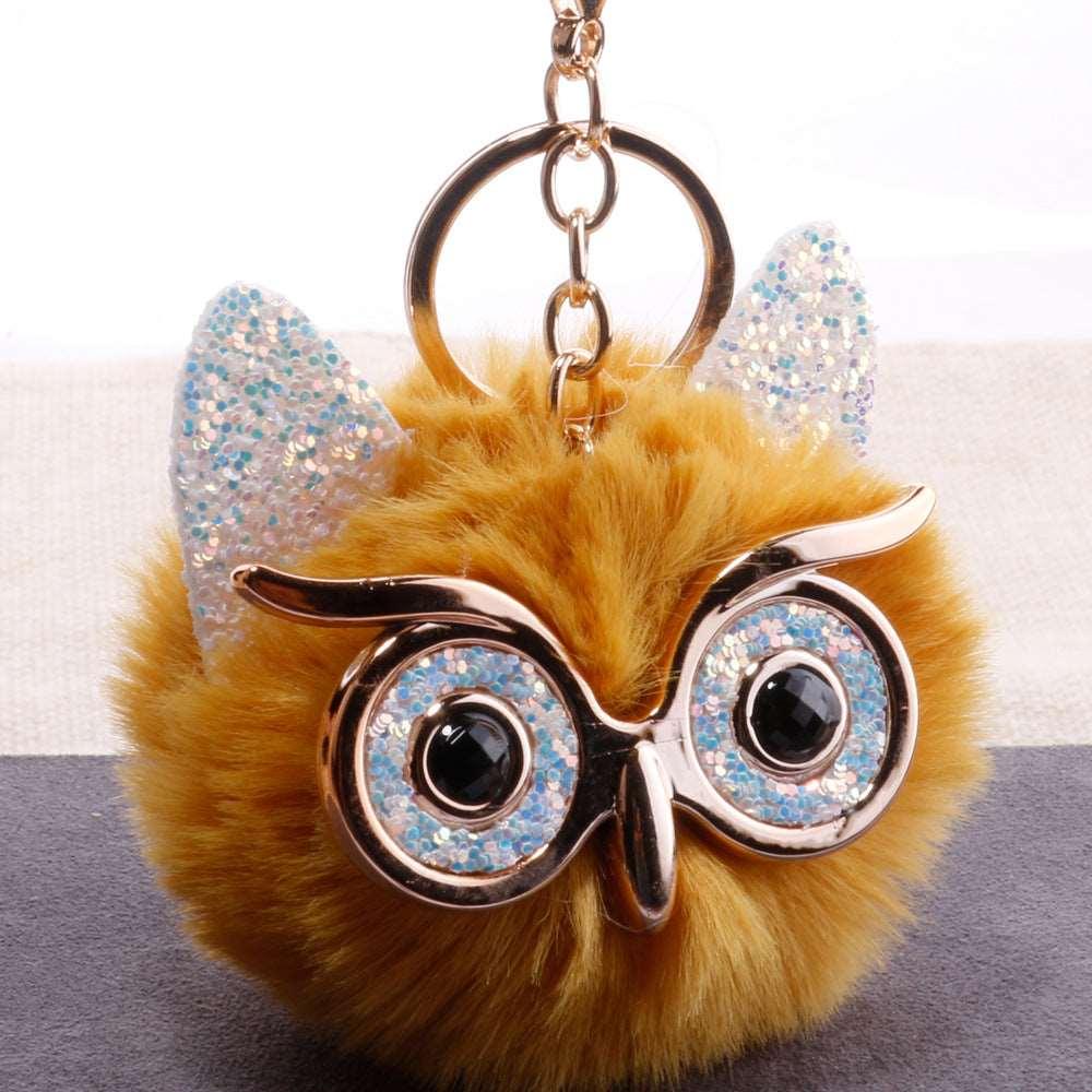 Owl Pompon|DIY Combo|Devise a self-defense keychain that's uniquely yours.