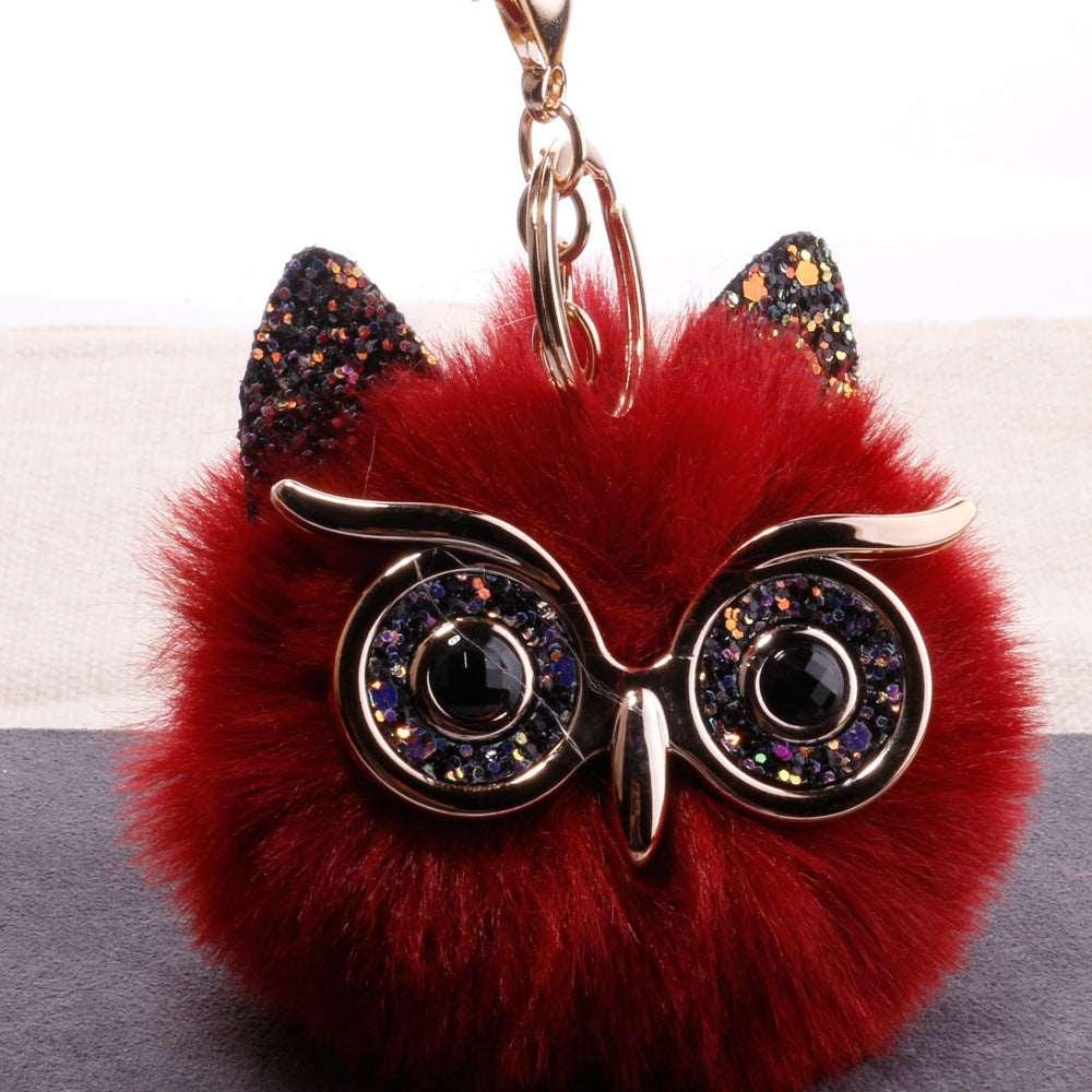 Owl Pompon|DIY Combo|Devise a self-defense keychain that's uniquely yours.