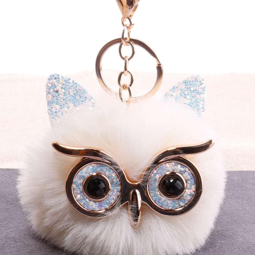 Owl Pompon|DIY Combo|Devise a self-defense keychain that's uniquely yours.