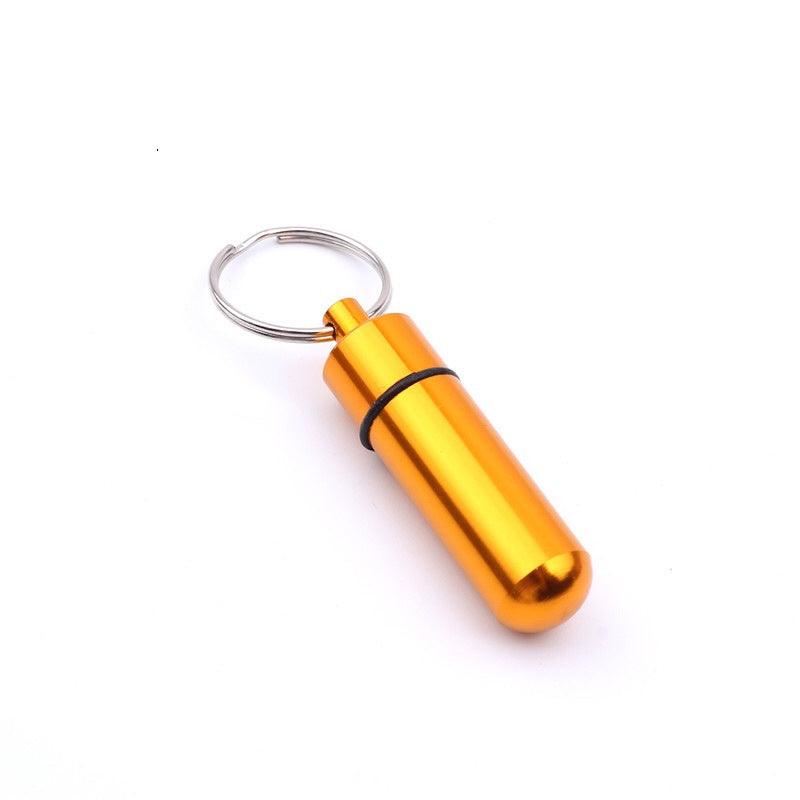 Portable Keychain Pill Box|DIY Combo|Devise a self-defense keychain that's uniquely yours. - keychaincop