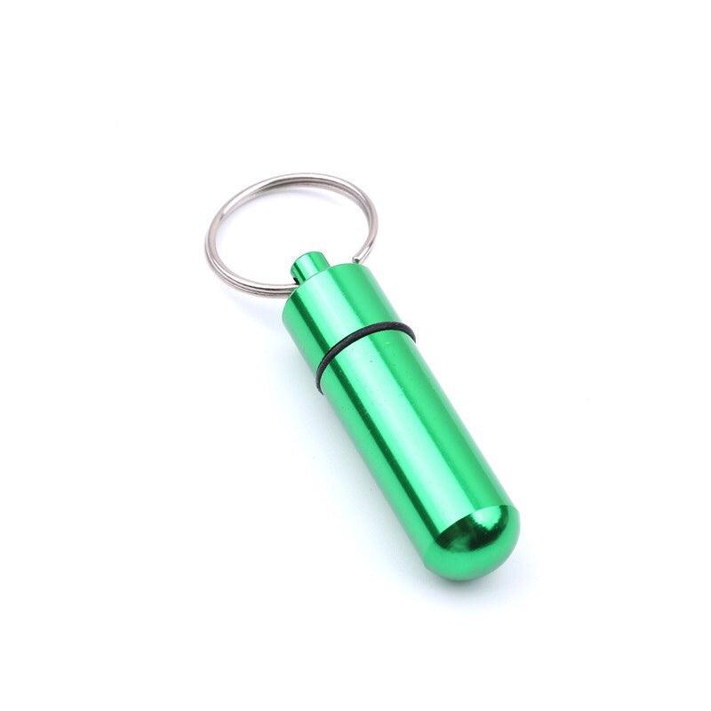 Portable Keychain Pill Box|DIY Combo|Devise a self-defense keychain that's uniquely yours. - keychaincop