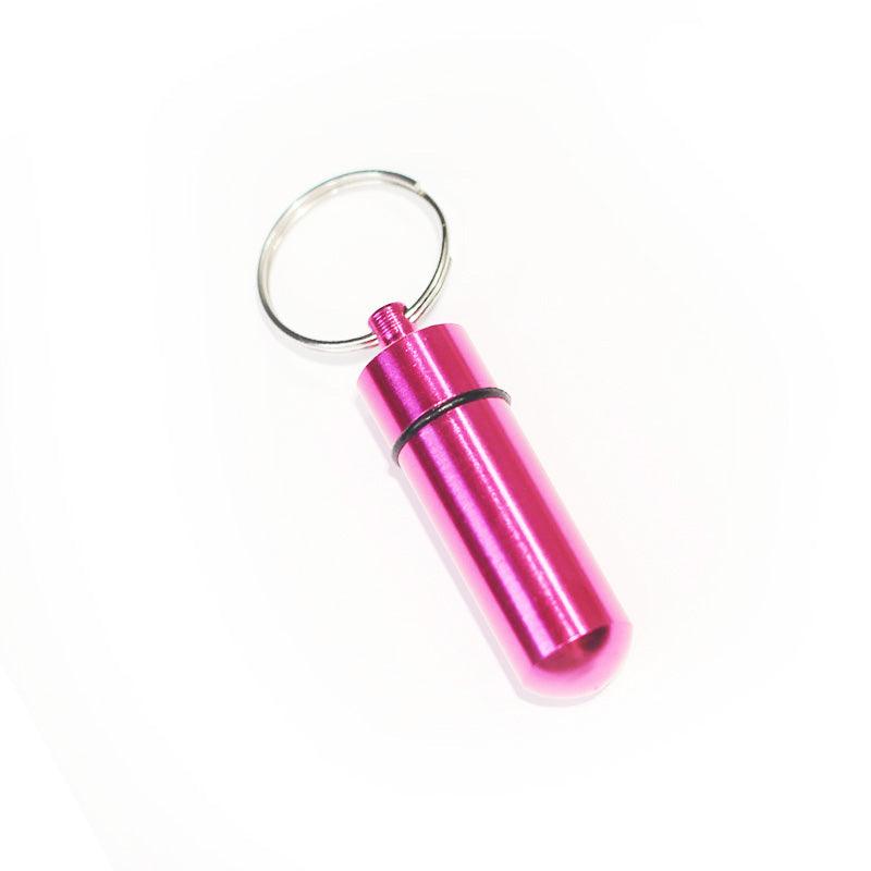 Portable Keychain Pill Box|DIY Combo|Devise a self-defense keychain that's uniquely yours. - keychaincop