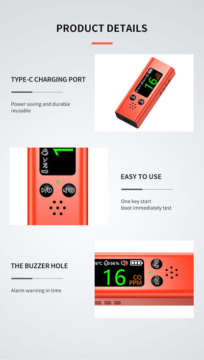 Portable CO Detector