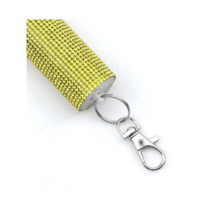 Pump Crystal Keychain