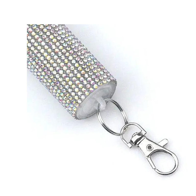 Pump Crystal Keychain