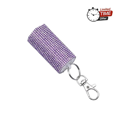 Pump Crystal Keychain