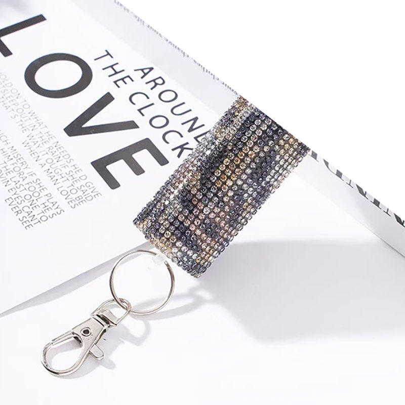 Pump Crystal Keychain