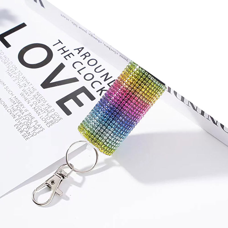 Pump Crystal Keychain