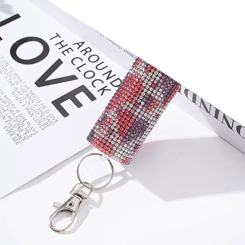 Pump Crystal Keychain