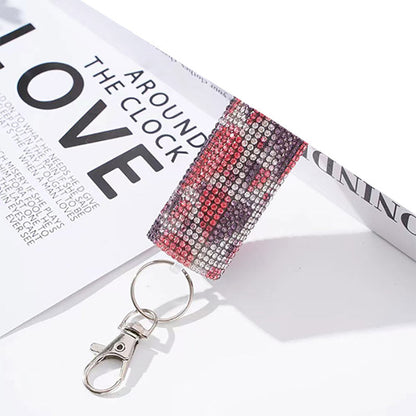 Pump Crystal Keychain